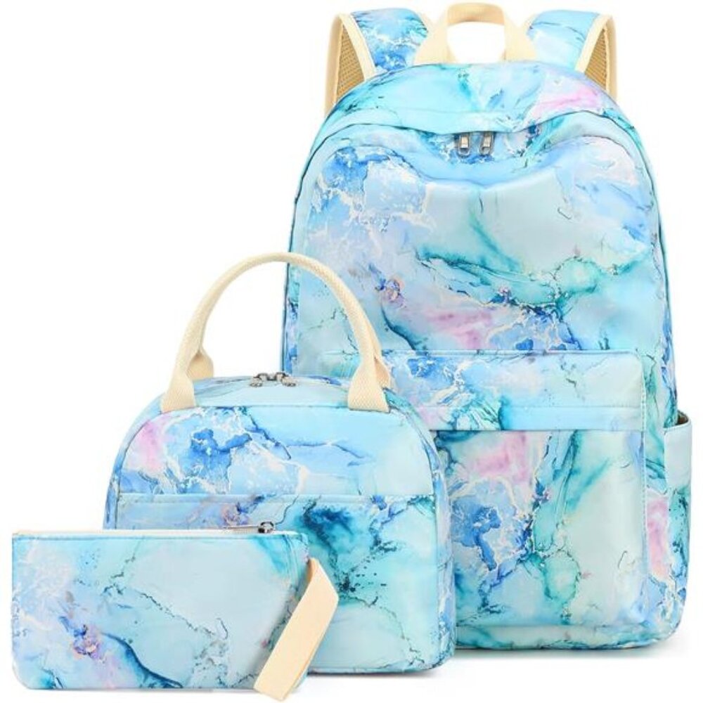 Backpack for Girls School Bag Kids Bookbag Teen Backpack Set Daypack